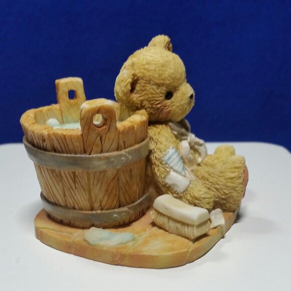 Cherished Teddies Joshua Love Repairs All Figurine Enesco 950556 Hamilton Gifts - Picture 4 of 10